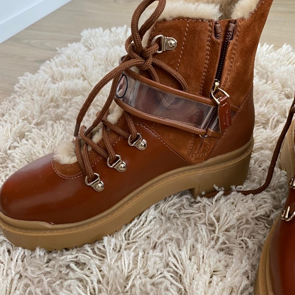 Valentino Platform heel winter booties Size 7 - Picture 7 of 7